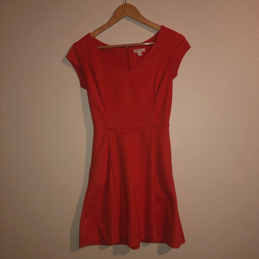 Orange Spring Dress